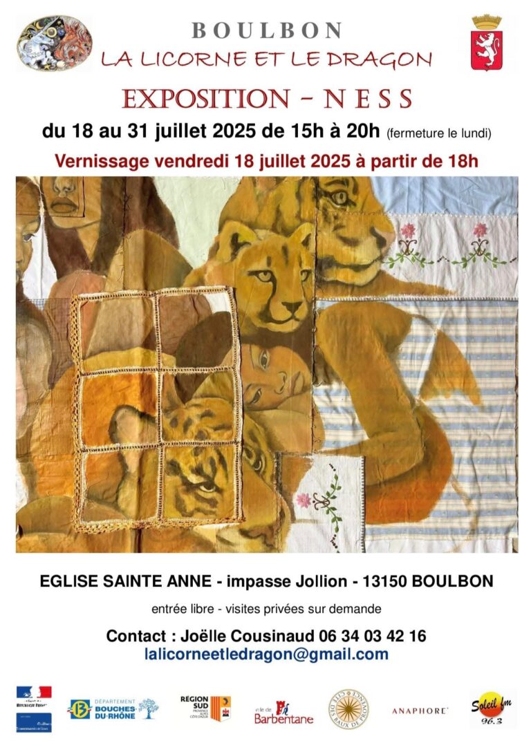 Exposition-NESS, "La licorne et le dragon"